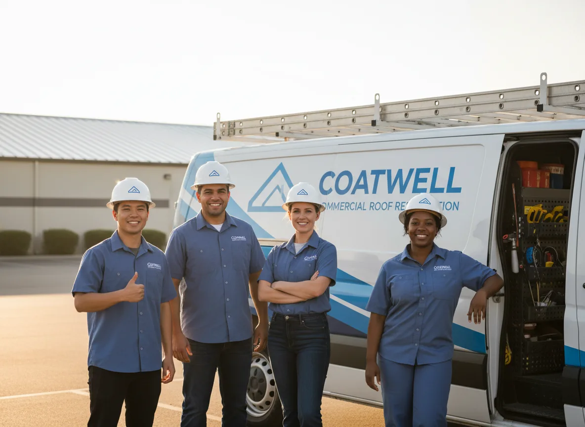 Commercial roof coating company in Minor Hill, TN